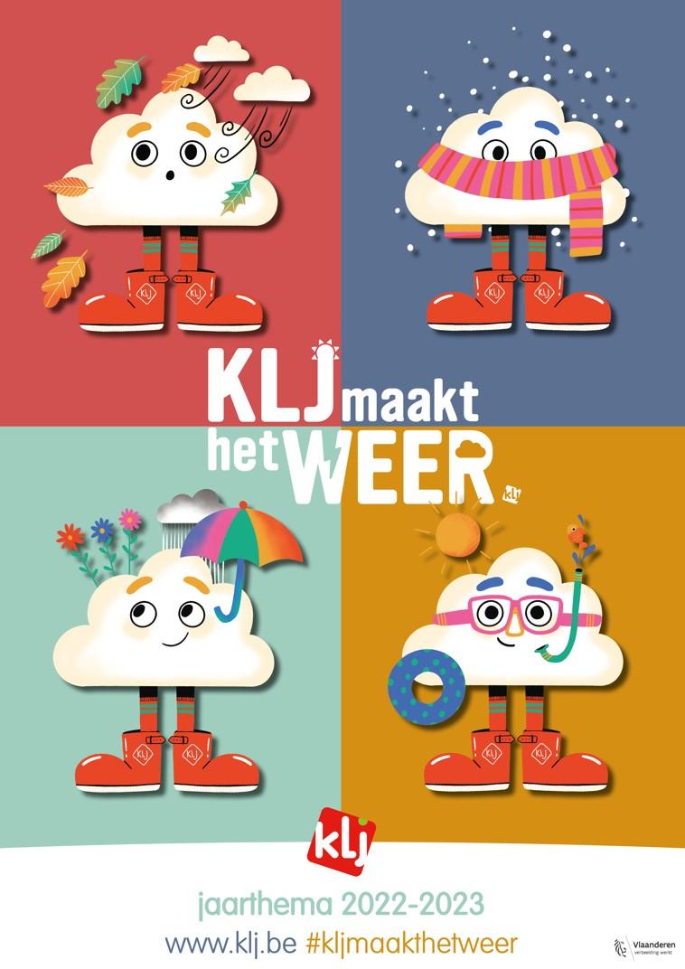 Affiche jaarthema KLJ maakt het weer